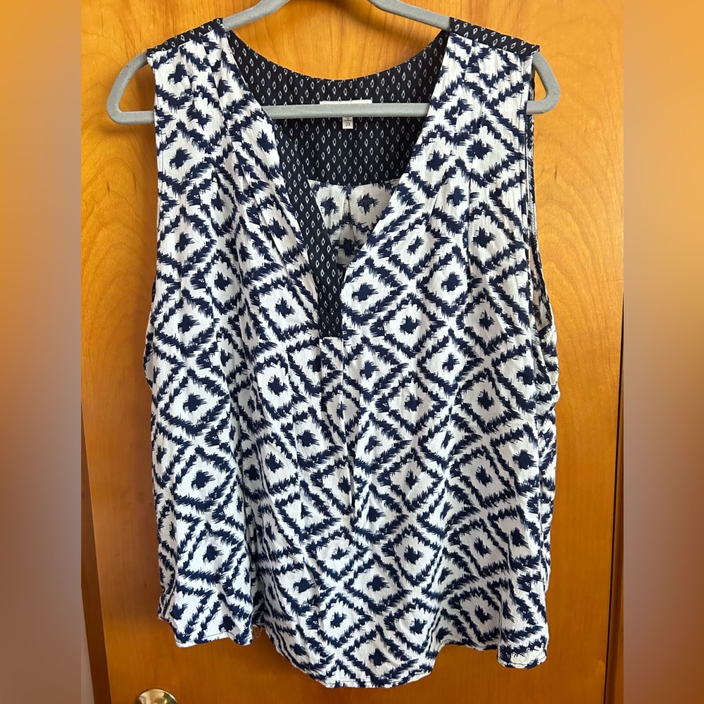 Stitchfix brand: Skies are Blue work blouse
